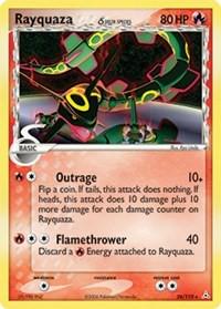 Rayquaza [Rare] #26/110 - Ex Holon Phantoms