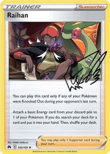 Raihan [Holo Rare] #140/159 - Crown Zenith