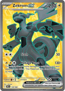 Zekrom ex [Full Art Ultra Rare] #158/086 - Black Bolt