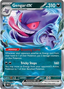 Gengar ex [Double Rare] #104/162 - Temporal Forces