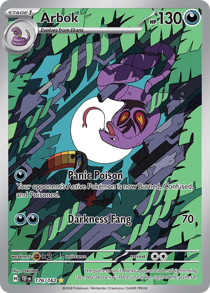 Arbok [Illustration Rare] #176/162 - Temporal Forces