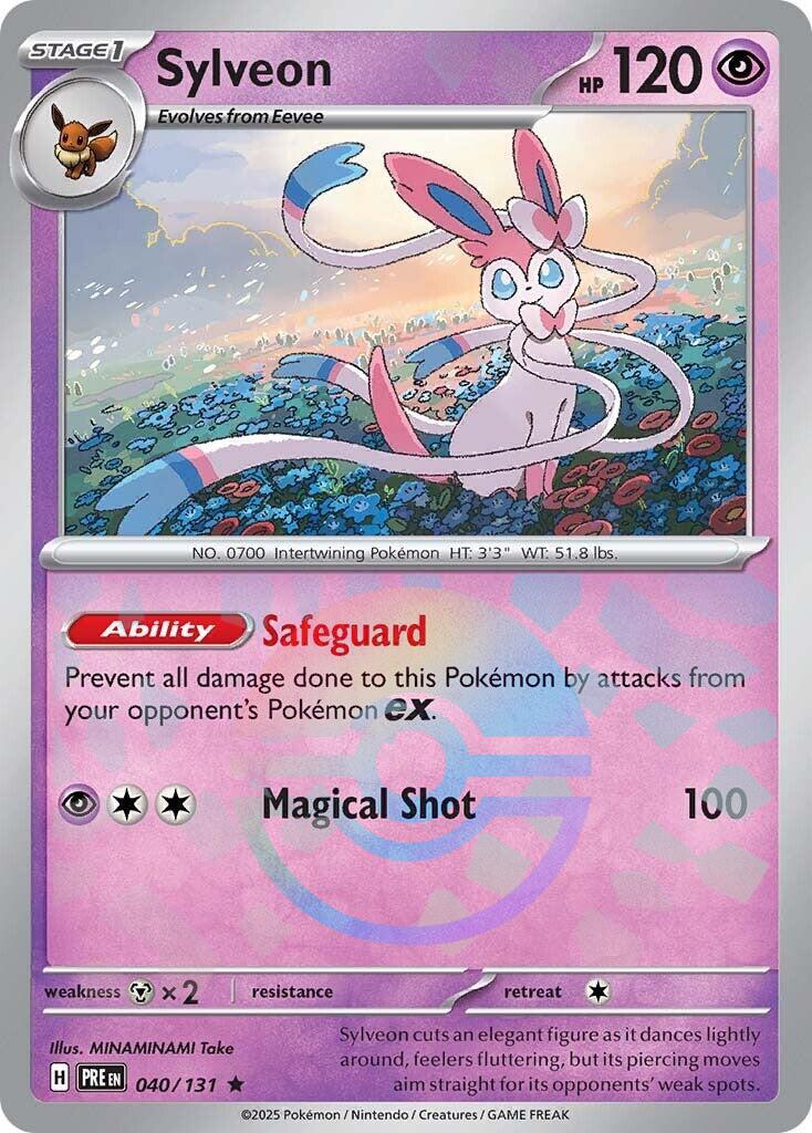 Sylveon [Pokeball] #040/131 - Prismatic Evolution