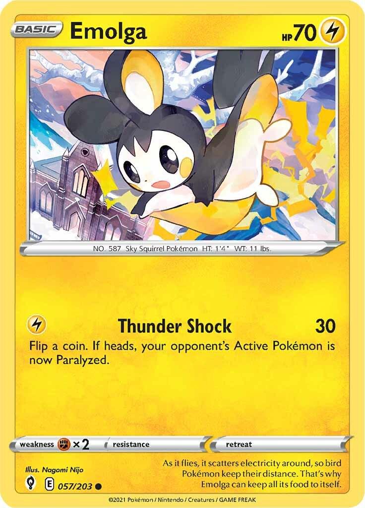 Emolga [Common] #057/203 - Evolving Skies