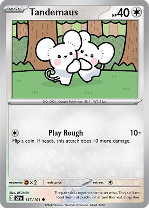 Tandemaus [Common] #157/191 - Surging Sparks