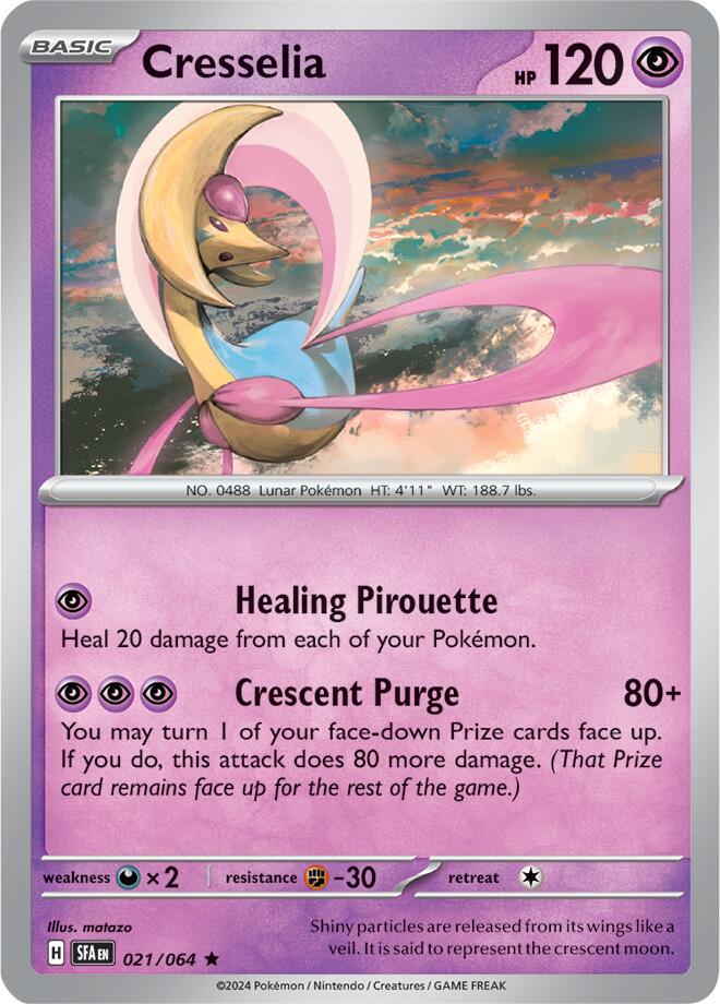 Cresselia [Holo] #021/064 - Shrouded Fable