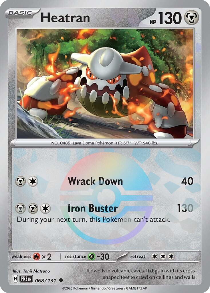 Heatran [Poke Ball] #068/131 - Prismatic Evolutions