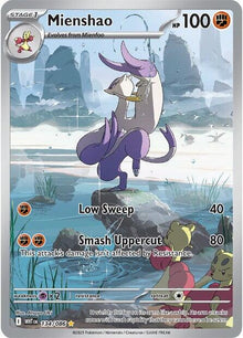 Mienshao [Illustration Rare] WHT #134/086 - White Flare