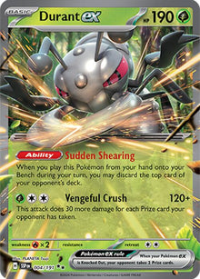 Durant ex [Double Rare] #004/191 - Surging Sparks