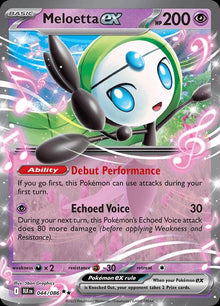 Meloetta ex [Double Rare] #044/086 - Black Bolt