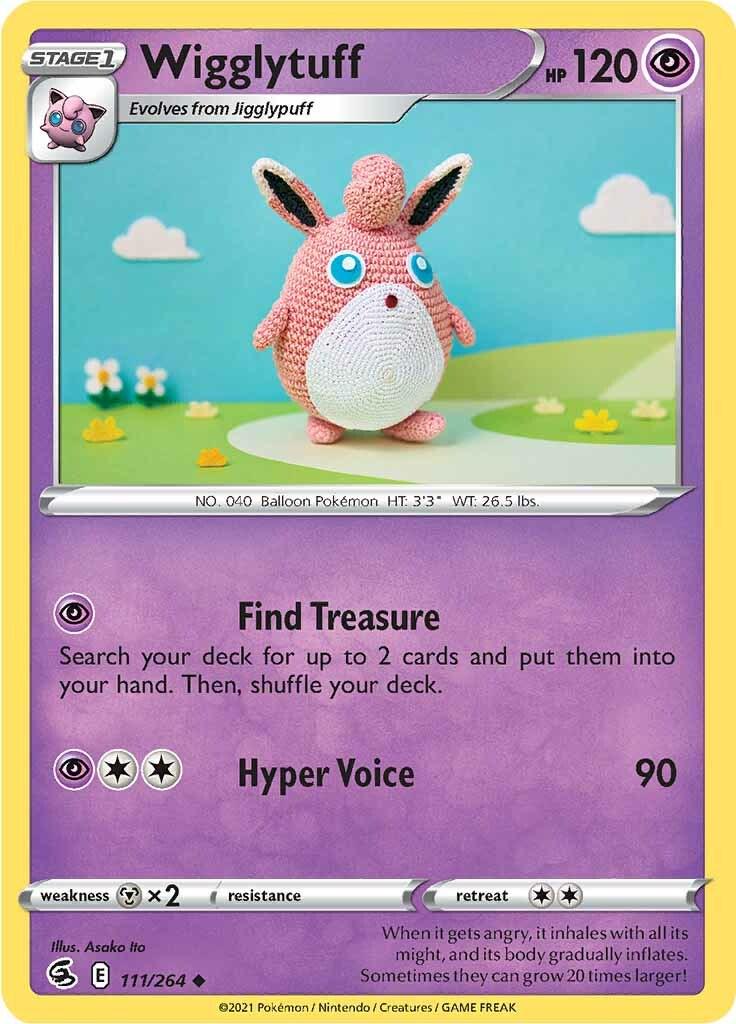 Wigglytuff [Uncommon] #111/264 - Fusion Strike