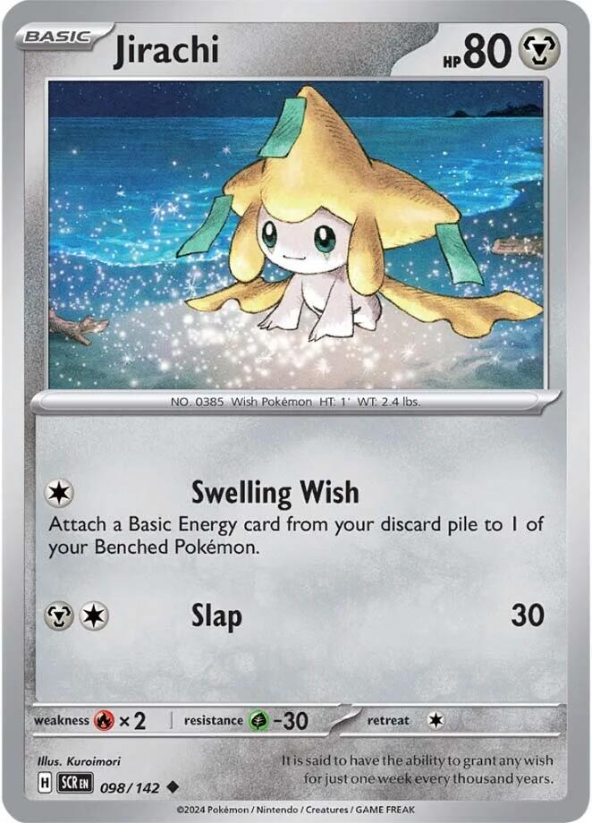 Jirachi [Uncommon] #098/142 - Stellar Crown