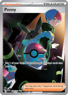 Penny [Special Illustration Rare] #239/091 - Paldean Fates