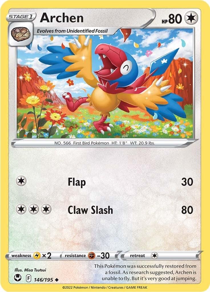 Archen [Uncommon] #146/195 - Silver Tempest