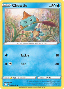 Chewtle [Common] #026/072 - Shining Fates
