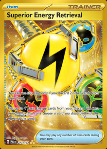 Superior Energy Retrieval [Hyper Rare] #277/193 - Paldea Evolved