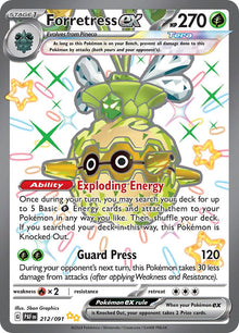 Forretress ex [SHINY HOLO] PAF #212/091 - Paldean Fate