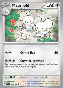 Maushold [Uncommon] #168/193 - Paldea Evolved