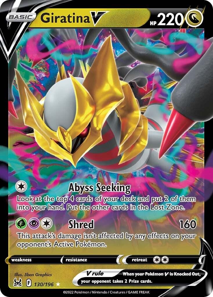 Giratina V [Ultra Rare] #130/196 - Lost Origin