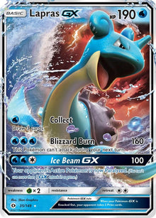 Lapras GX [Ultra Rare] #35/149 - Sun & Moon