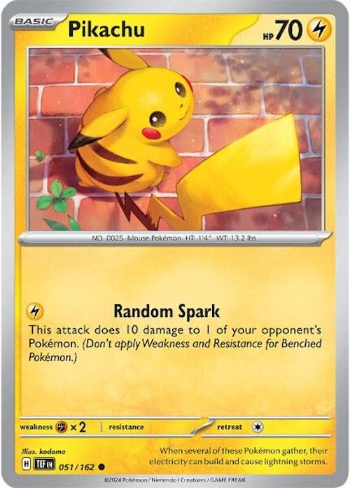 Pikachu [Common] #051/162 - Temporal Forces