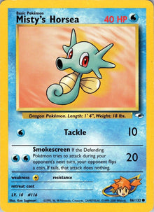Misty's Horsea [Common] #86/132 - Gym Heroes