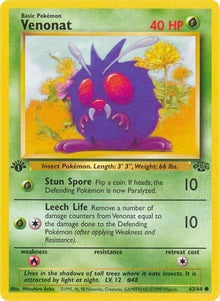 Venonat [1st Edition] #63/64 - Jungle