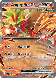 Gouging Fire ex [Double Rare] #038/162 - Temporal Forces