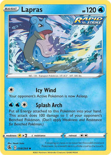 Lapras [Common] #054/264 - Fusion Strike