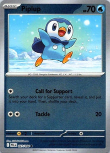 Piplup [Reverse Holo] #027/094 - Phantasmal Flames