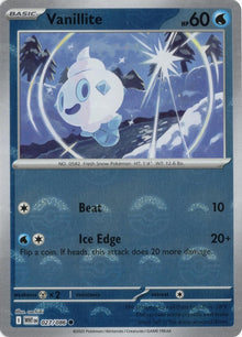 Vanillite [Poke Ball] WHT #027/086 - White Flare