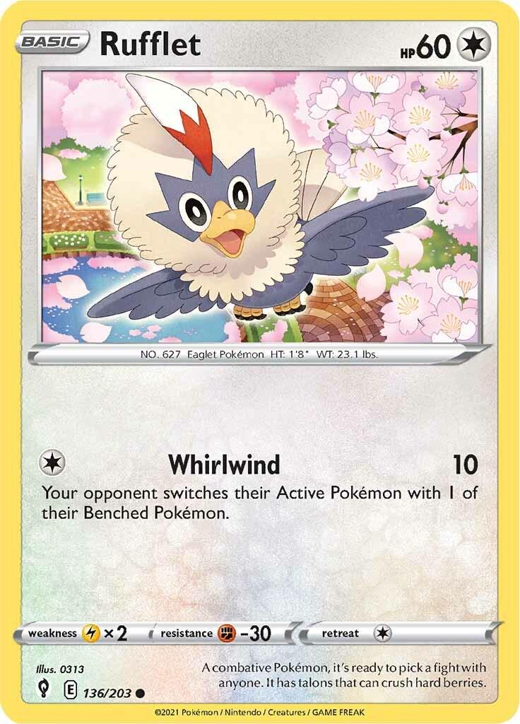 Rufflet [Common] #136/203 - Evolving Skies