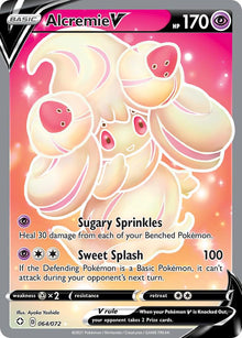 Alcremie V [Full Art Ultra Rare] #064/072 - Shining Fates