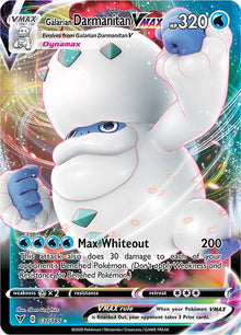 Galarian Darmanitan VMAX [Ultra Rare] #037/185 - Pokemon Vivid Voltage