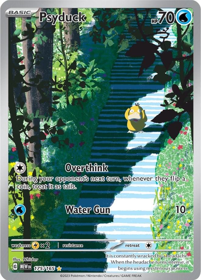 Psyduck [Illustration Rare] #175/165 - Pokemon 151