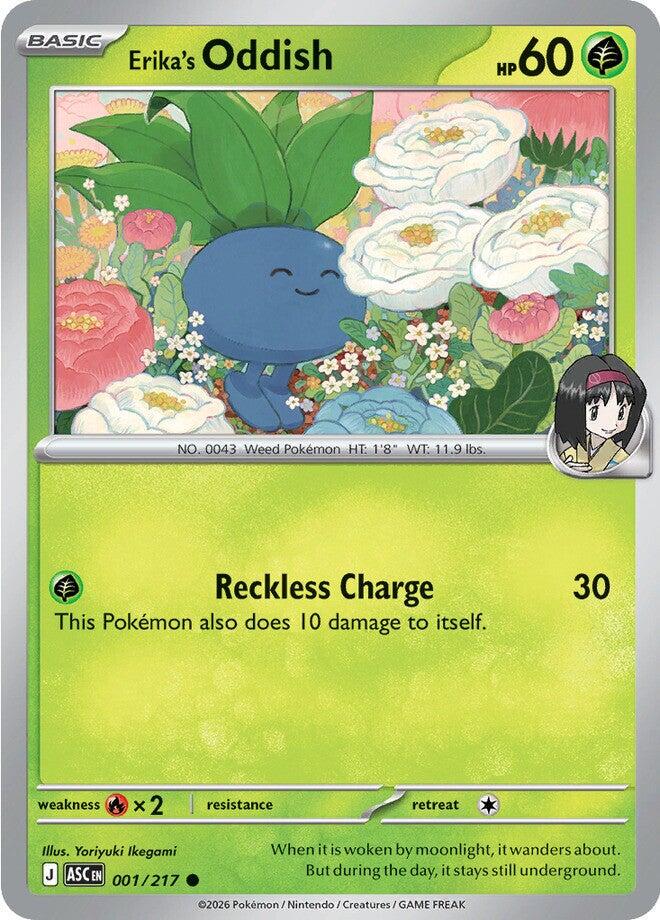 Erika's Oddish [Common] #001/217 - Ascended Heroes