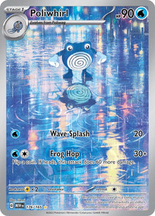 Poliwhirl [Illustration Rare] #176/165 - Pokemon 151