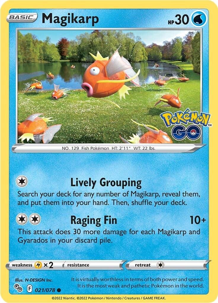 Magikarp [Common] #021/078 - Pokemon GO