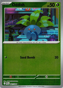 Oddish [Reverse Holo] #001/094 - Phantasmal Flames