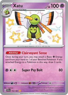 Xatu [Shiny Rare] #152/091 - Paldean Fates