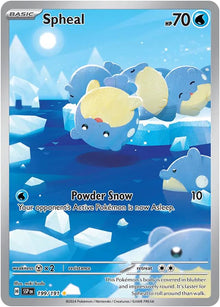 Spheal [Illustration Rare] #199/191 - Surging Sparks