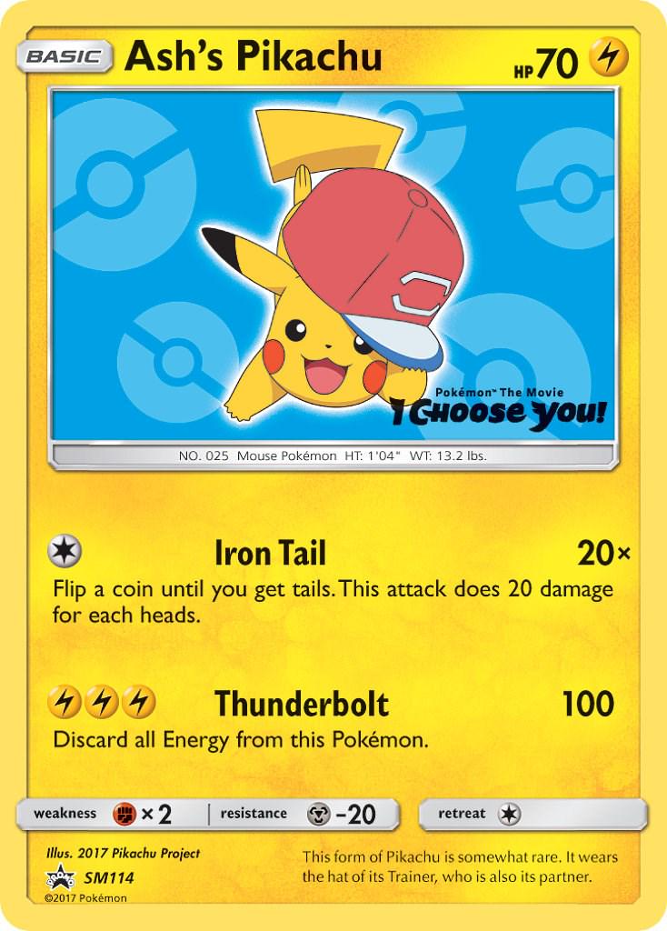 Ash's Pikachu [Promo] #SM114