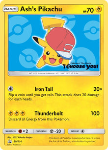 Ash's Pikachu [Promo] #SM114
