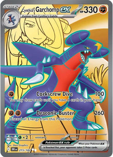 Cynthia's Garchomp ex[Full Art Ultra Rare] DRI #215/182 - Destined Rivals