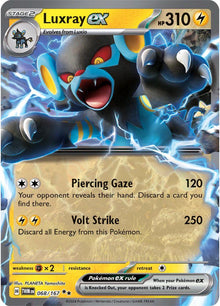 Luxray ex [Double Rare] #068/167 - Twilight Masquerade