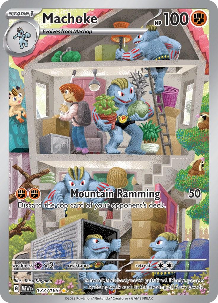 Machoke [Illustration Rare] #177/165 - 151