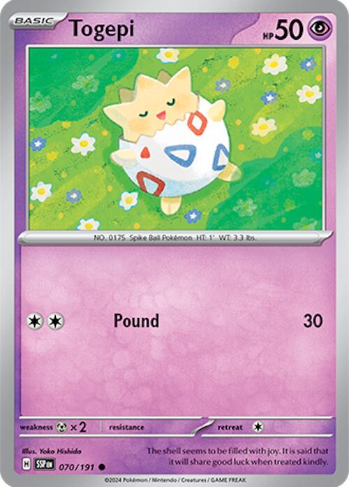 Togepi [Common] #070/191 - Surging Sparks