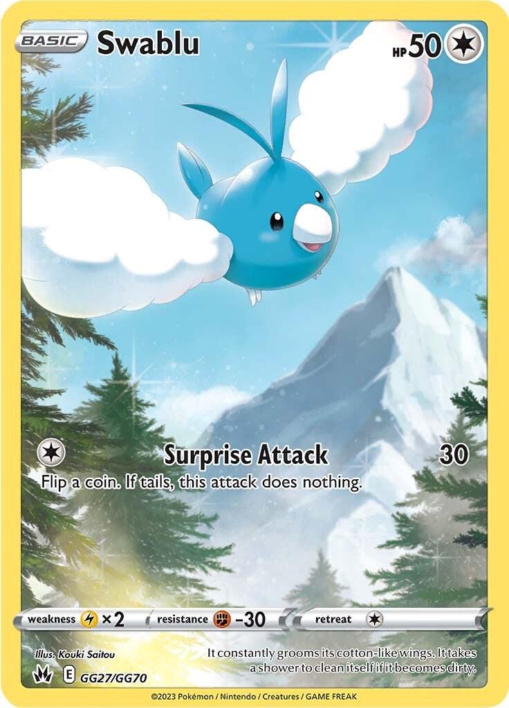 Swablu [Holo Rare] #GG27/GG70 - Crown Zenith