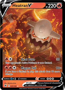 Heatran V [Ultra Rare] #025/189 - Astral Radiance