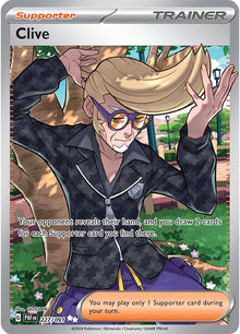 Clive [Full Art Ultra Rare] #227/091 - Paldean Fates