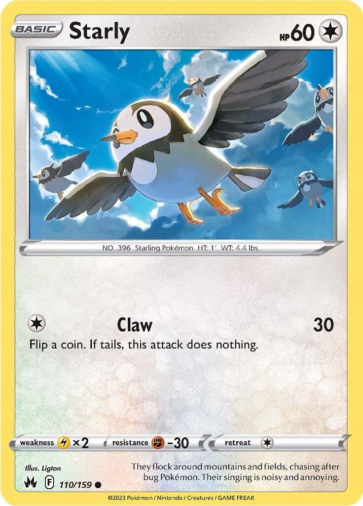Starly [Common] #110/159 - Crown Zenith